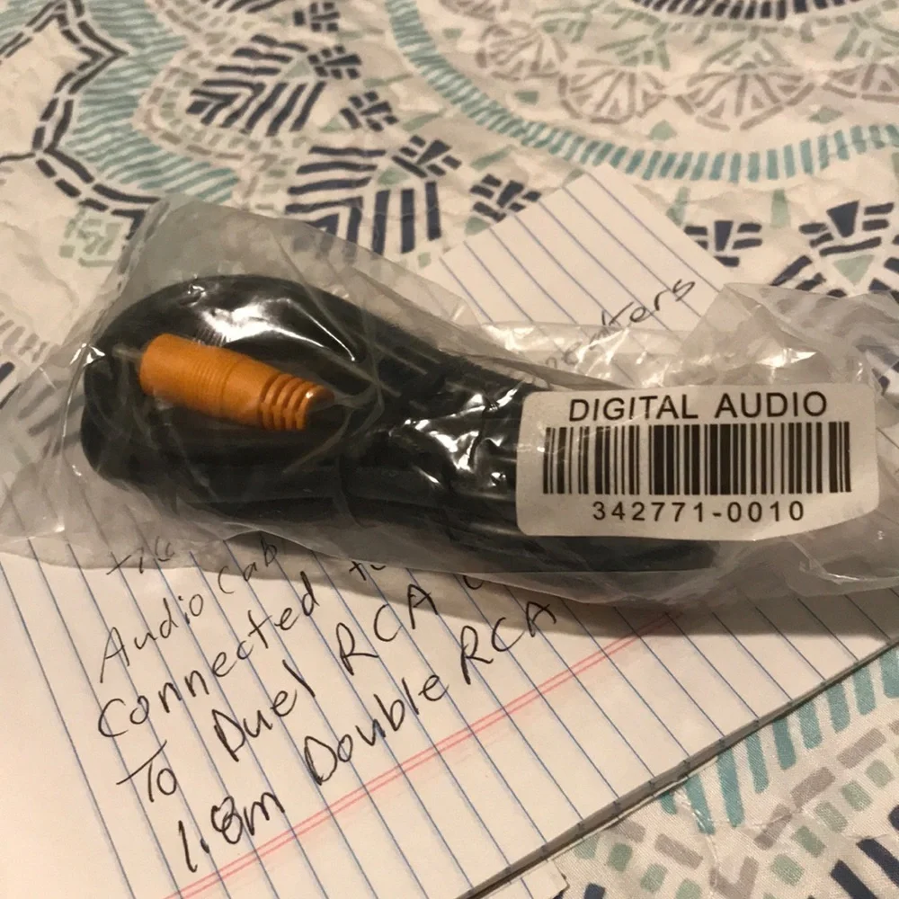 Unielec Digital Audio Coaxial Cable 6’